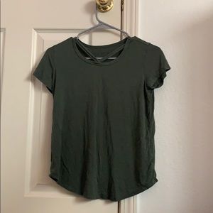Green t shirt